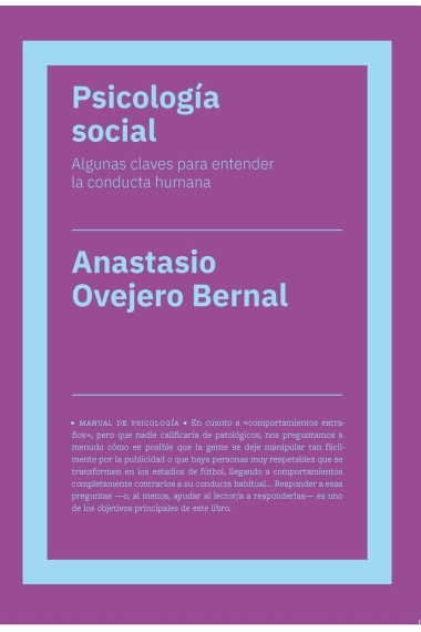 Psicología social (NE). Algunas claves para entender la conducta humana