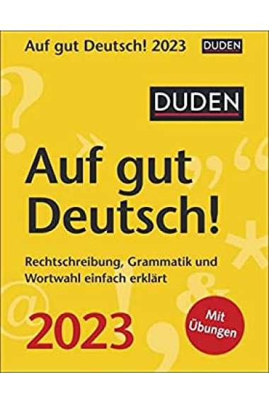 Duden Auf gut Deutsch - Wie viele Os hat der Zooologe? Tagesabreißkalender 2025