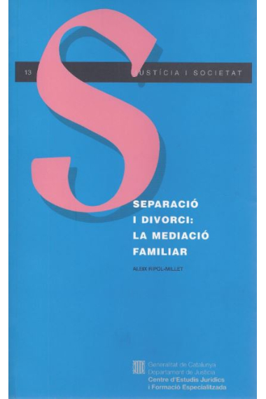 Separació i divorci la mediació familiar