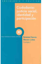 Ciudadanía: justicia social, identidad y participación