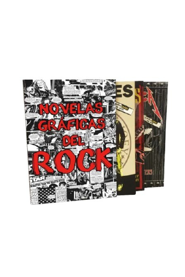 ESTUCHE NOVELAS GRAFICAS DEL ROCK