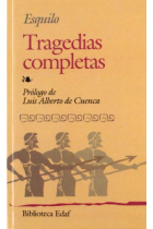 Tragedias completas (Prólogo de Luis Alberto Cuenca)