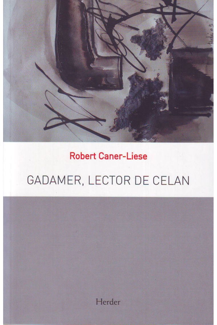 Gadamer, lector de Celan