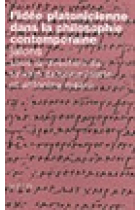 L'idée platonicienne dans la philosophie contemporaine (jalons)