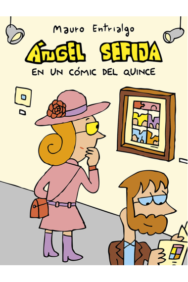 Angel sefija en un cómic del quince