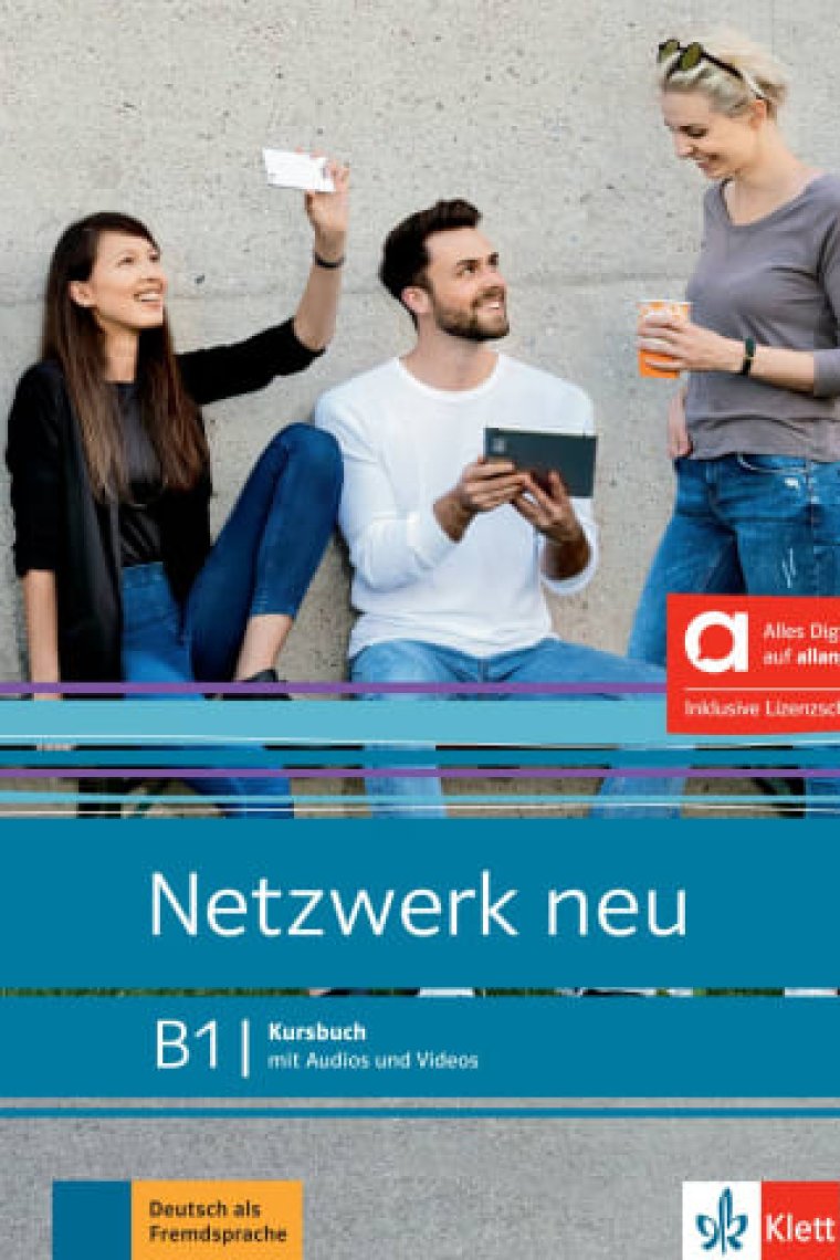 Netzwerk neu B1 Kursbuch - edición híbrida allango