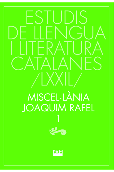 MISCELLANIA JOAQUIM RAFEL 1