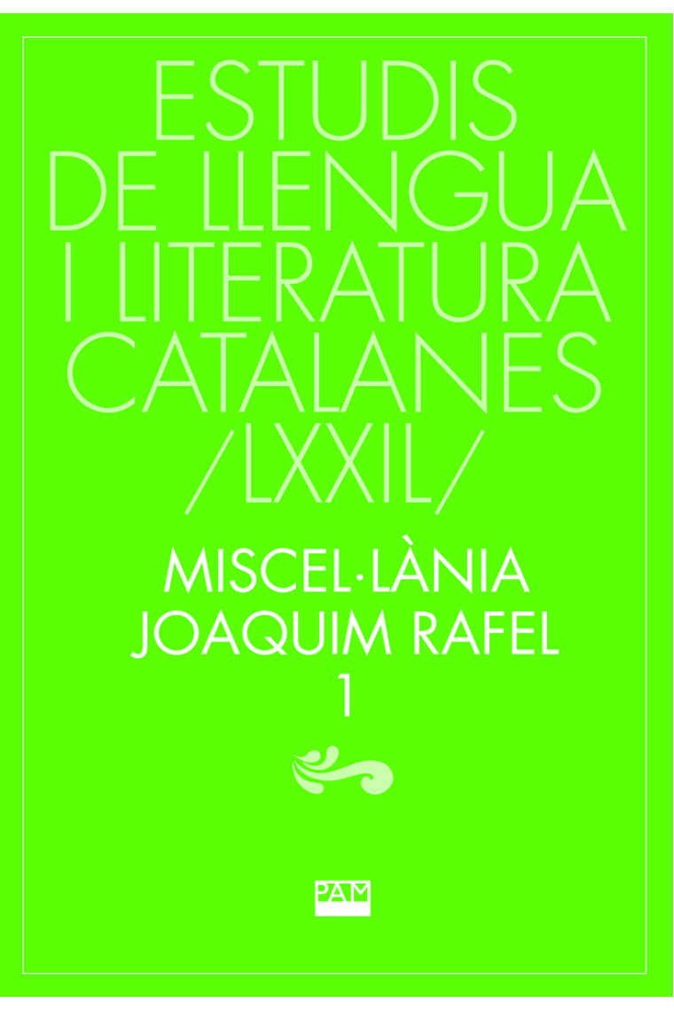 MISCELLANIA JOAQUIM RAFEL 1