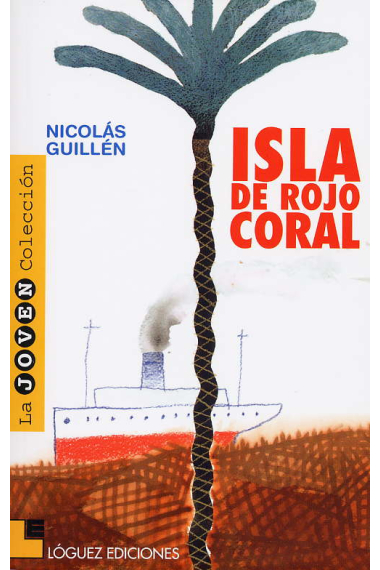 Isla de rojo coral