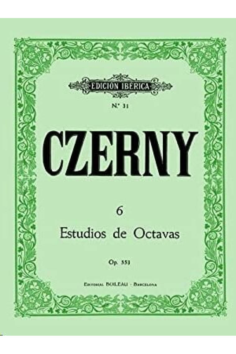 6 Estudios de Octavas Op.553