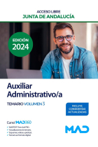 AUXILIAR ADMINISTRATIVO/A ACCESO LIBRE TEMARIO 3 JUNTA ANDA