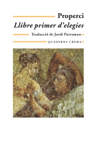 Llibre primer d'elegies