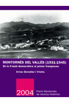 Montornès  del Vallès (1931-1945). De la il·lusió democràtica al primer franquisme