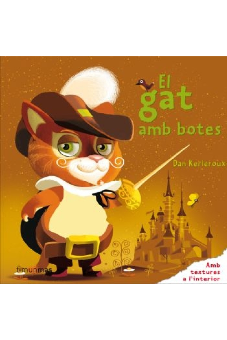 El gat amb botes, 0-3 anys (textures, solapes i il·lustracions movibles)