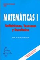 Matemáticas I. Definiciones teoremas y resultados