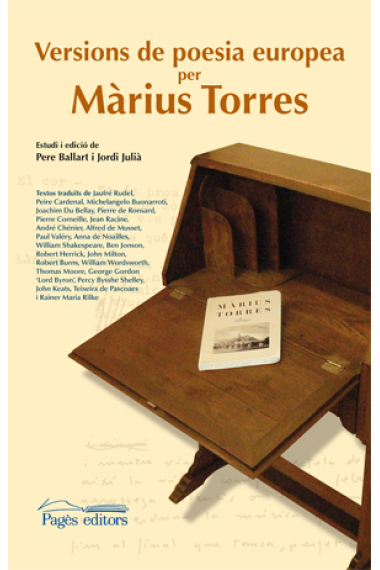 Versions de poesia europea per Màrius Torres