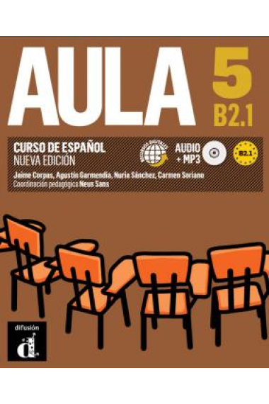 Aula 5 Nueva edición B2.1 Libro del alumno + Audio CD+Mp3