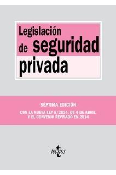 Legislación de seguridad privada