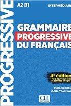 Grammaire progressive du français - Niveau A2- B1 Intermédiaire. 4ème édition - Livre + CD + Livre-web