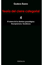 Teoría del cierre categorial (Vol. 4): El sistema de las doctrinas gnoseológicas / Descriptivismo. Teoreticismo