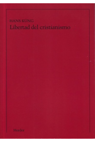 Libertad del cristianismo