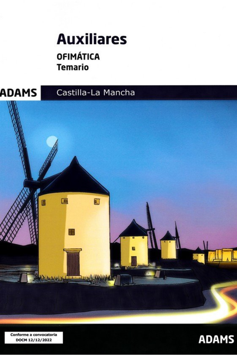 TEMARIO OFIMATICA AUXILIARES DE LA JUNTA DE COMUNIDADES DE C
