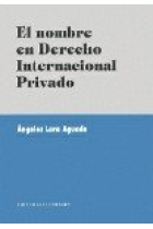 NOMBRE EN DERECHO INTERNACIONAL,EL