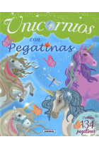 Unicornios con pegatinas