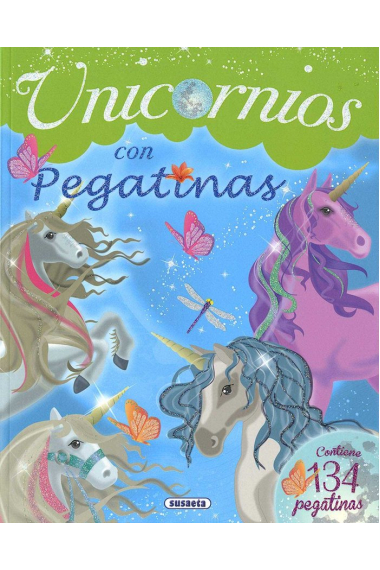 Unicornios con pegatinas