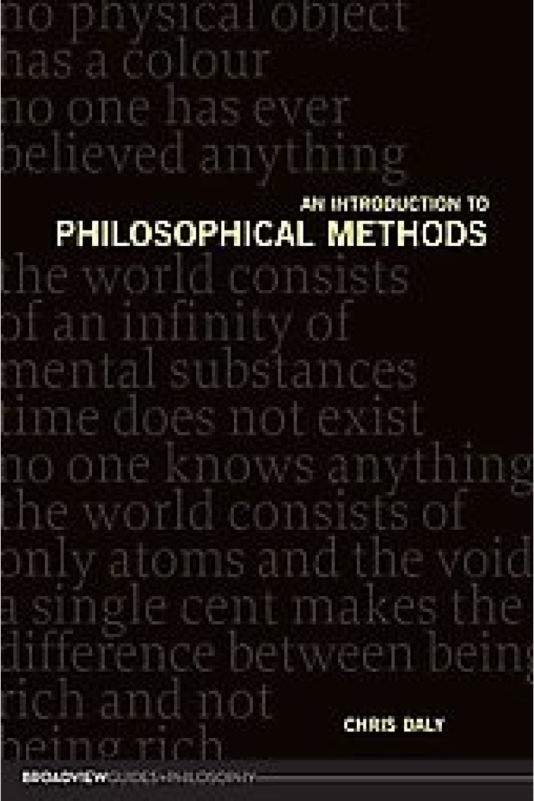 An introduction to philosophical methods