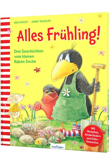 Der kleine Rabe Socke: Alles Frühling!: Drei Geschichten vom kleinen Raben Socke