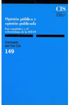 Opinión pública y opinión publicada los españoles y el referéndum de l