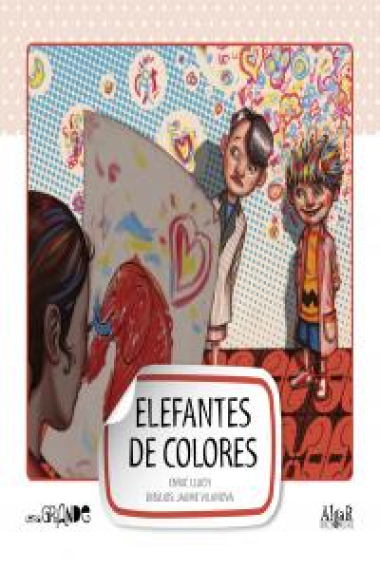 Elefantes de colores