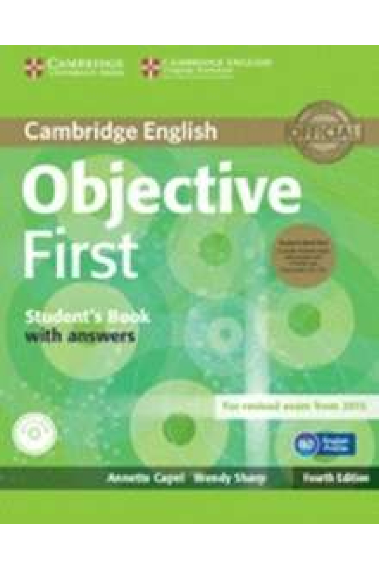 Objective First for Spanish Speakers. 4th. Ed. Student's Pack without Answers (Student's Book with CD-ROM + 100 Writing Tips + Workbook with Audio CD)