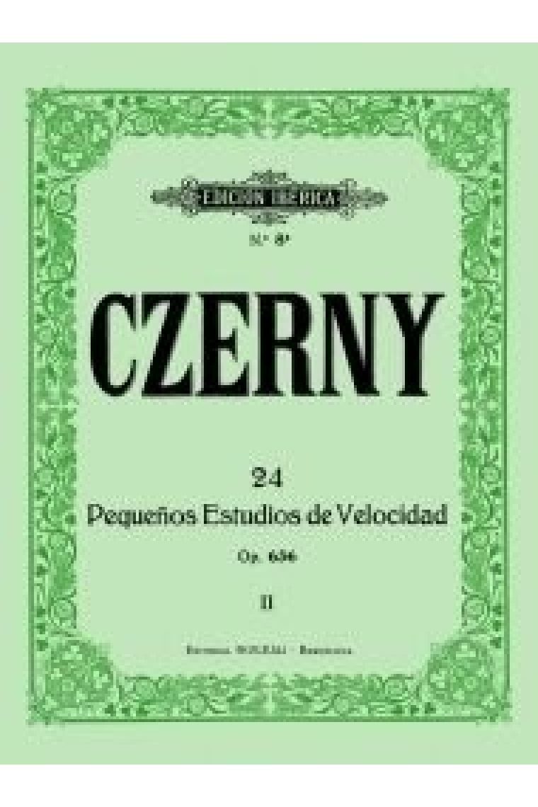 24 Pequeños estudios de velocidad Op.636. Vol II