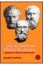 Classical greek prose. A basic vocabulary