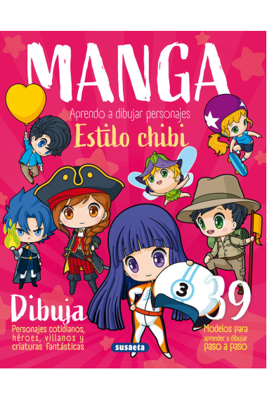 MANGA APRENDO A DIBUJAR PERSONAJES ESTILO CHIBI