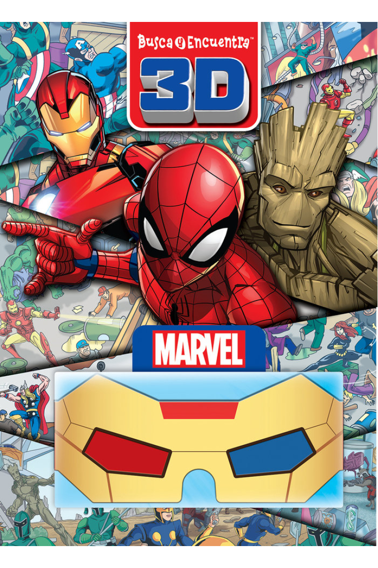 BUSCA Y ENCUENTRA 3D MARVEL