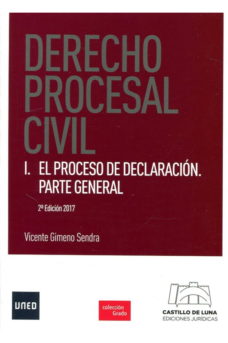 DERECHO PROCESAL CIVIL I PROCESO DE DECLARACION PARTE GENER