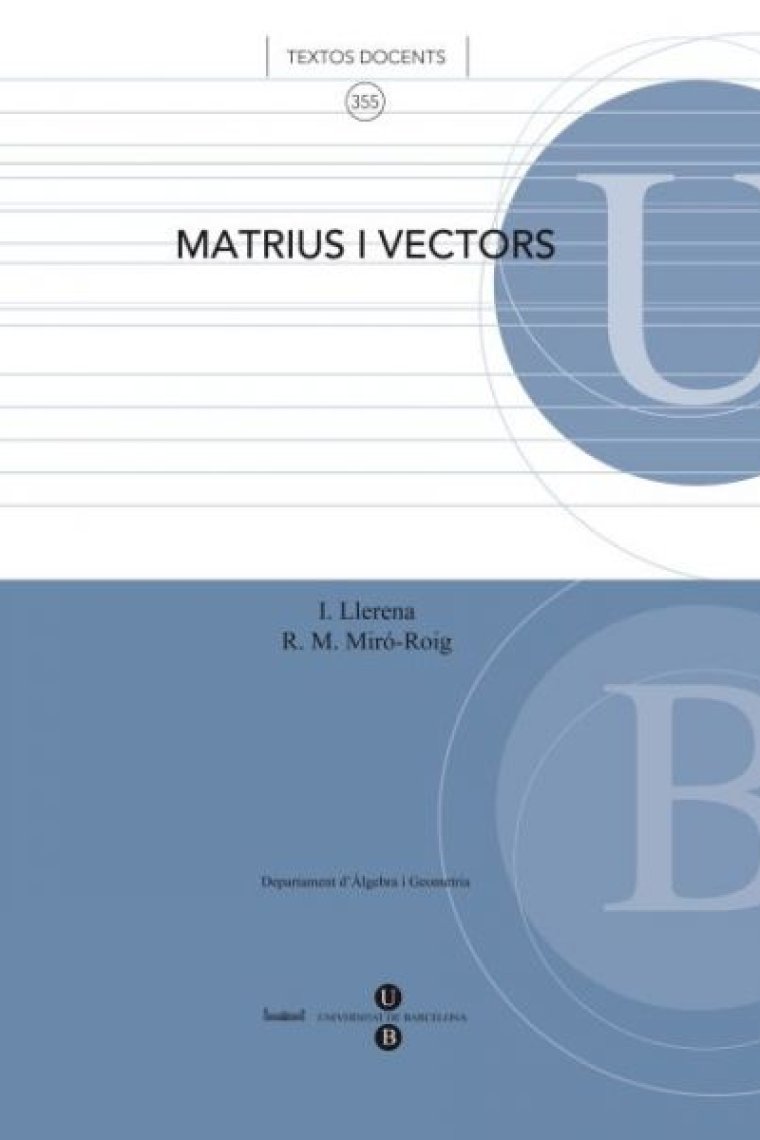 Matrius i vectors