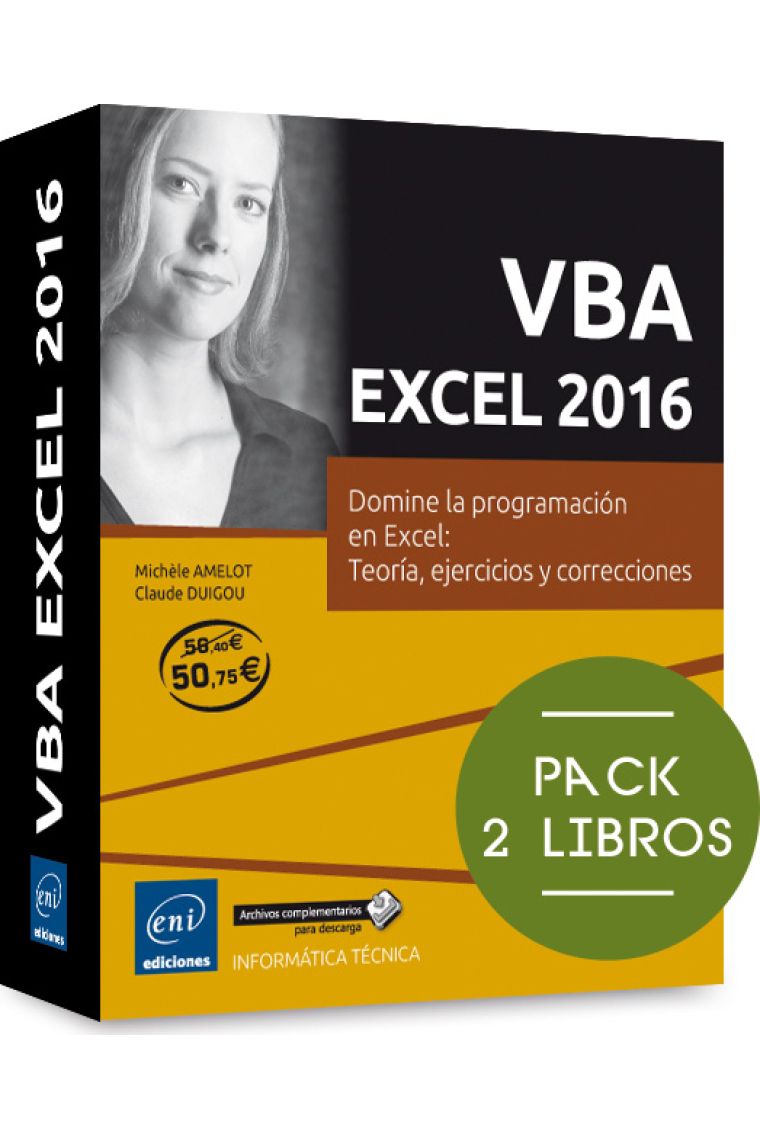 VBA eXCEL 2016. Domine la programación en excel, teoría , ejercicios y correcciones