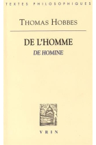 De l'Homme/De Homine (éd. bilingüe)