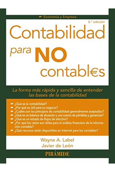 Contabilidad para no contables (5ª edición)