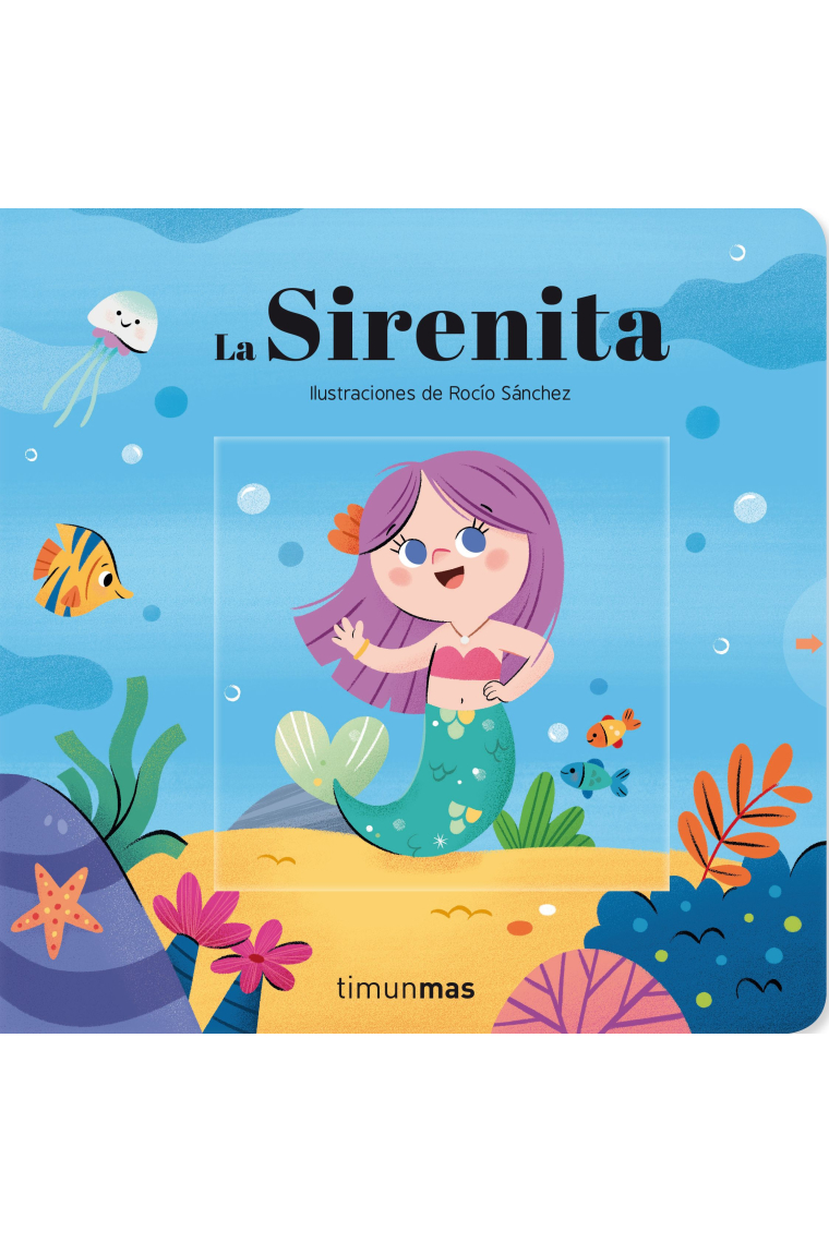 La Sirenita. Cuento con mecanismos. Ilustraciones de Rocío Sánchez