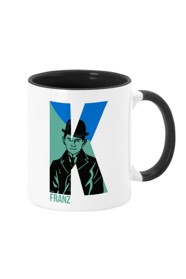 Taza Franz Kafka serie Comotto