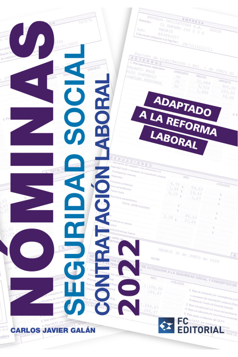 NOMINAS SEGURIDAD SOCIAL Y CONTRATACION LABORAL 2022