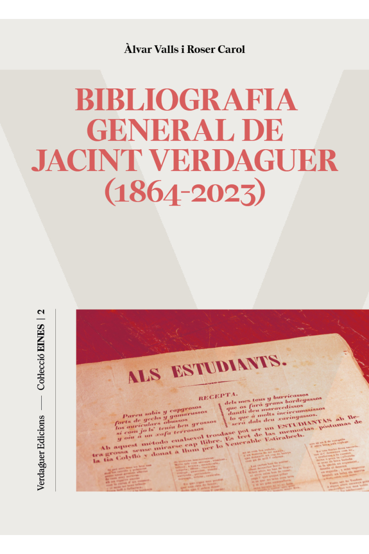 Bibliografia general de Jacint Verdaguer (1864-2023)