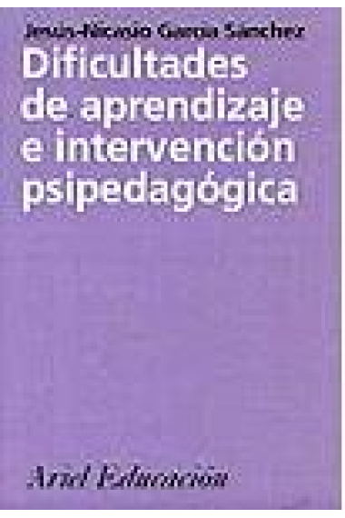 Dificultades de aprendizaje e intervención psicopedagógica