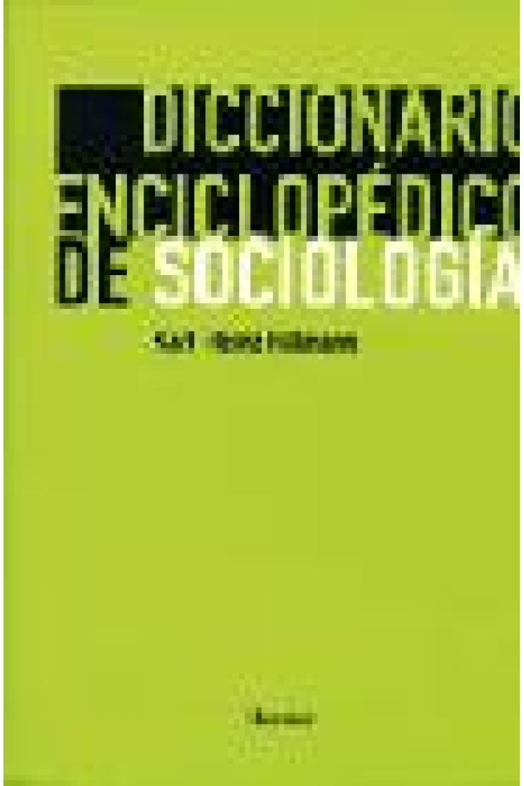 Diccionario enciclopédico de Sociología