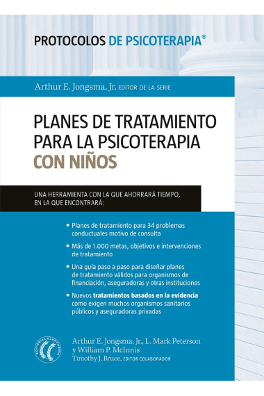 Planes de tratamiento para la psicoterapia con niños